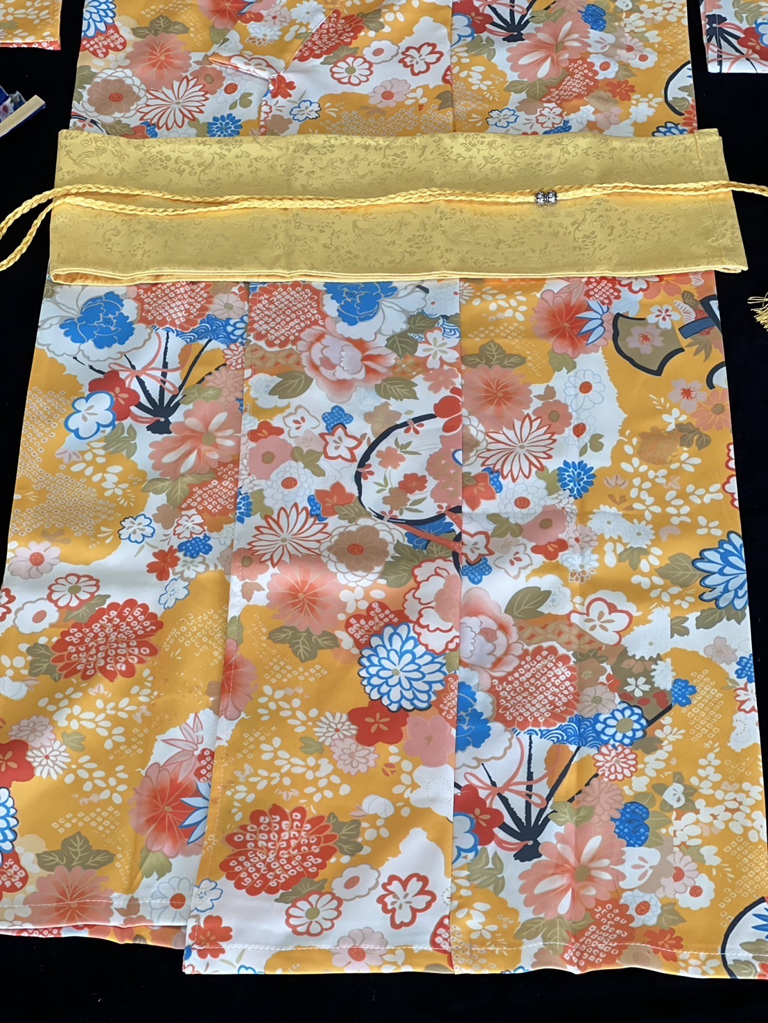 #กิโมโน สีเหลือง พร้อมส่ง