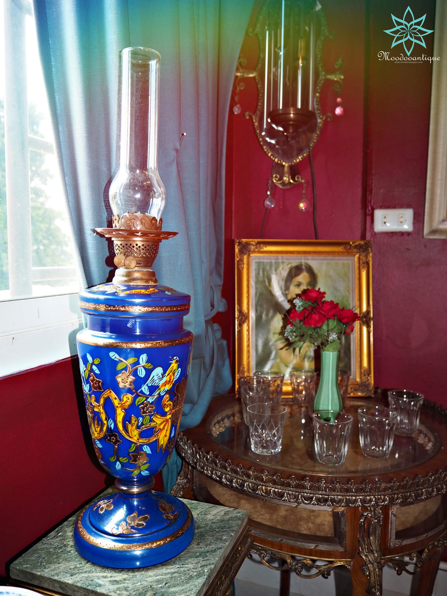 ตะเกียงแอนทีคจากยุโรป