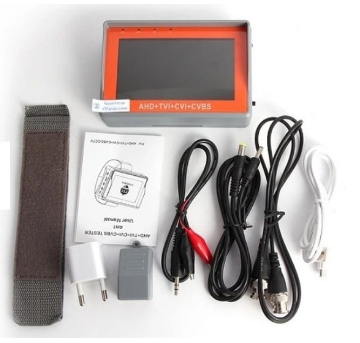 CCTV Tester 4 in 1 5MP (AHD,TVI,CVI,CVBS) เครื่องทดสอบสัญญาณกล้องวงจรปิด