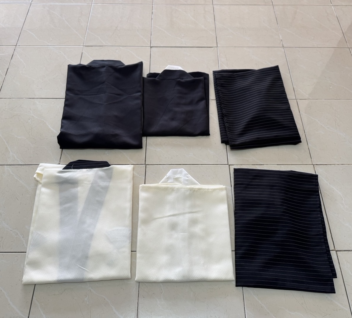 samuraiกิโมโน สีดำ