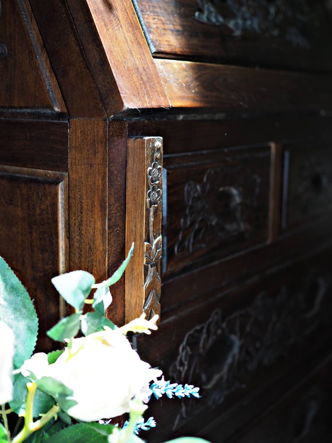 โต๊ะไม้นีโอคลาสสิกงานฝรั่งเศส