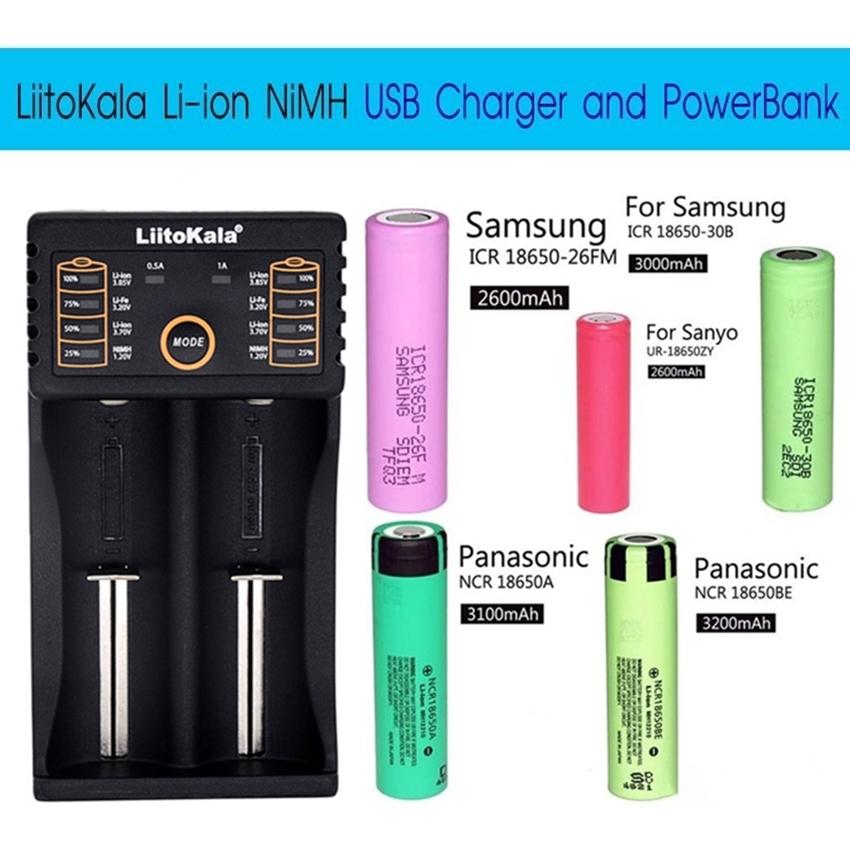 เครื่องชาร์จถ่าน Liitokala Lii-202