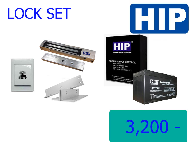 ชุดล็อกเซ็ต HIP ครบชุด Power 3A+ แบต + 600ปอนด์+LZ+EXIT