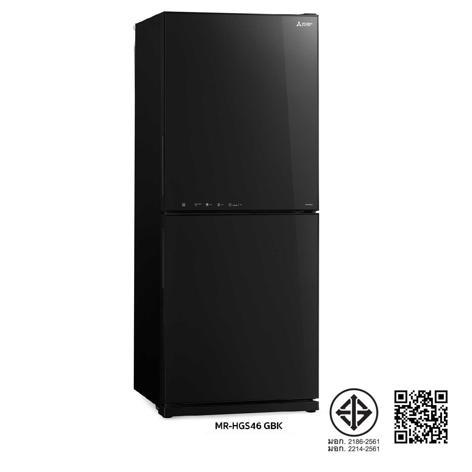 ตู้เย็น Mitsubishi 2 ประตู HS SERIES รุ่น MR-HGS46EY ความจุ 421 / 14.9 (ลิตร/คิว)