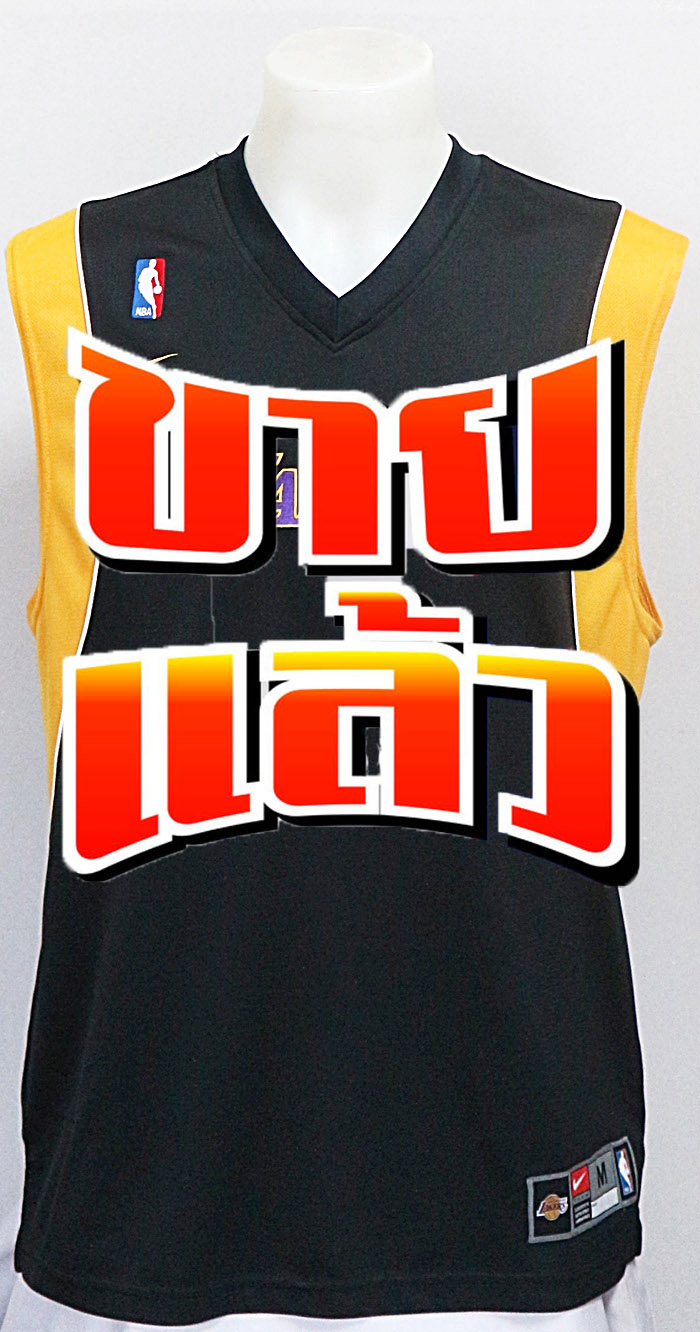 เสื้อซ้อมบาส NBA Los Angeles Lakers ไซส์ M