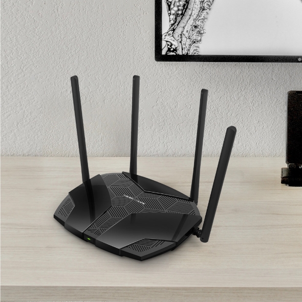 Routers / MR70X เราเตอร์ WiFi 6 Dual-Band AX1800 แบรนด์ MERCUSYS