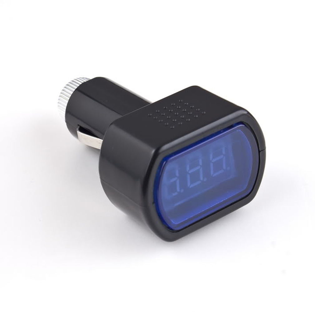 Volt Meter แบบเสียบที่จุดบุหรี DC (8V-30V)