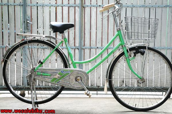 จักรยานแม่บ้าน Maruishi ล้อ26นิ้ว ชิ้นส่วนเป็นstainless steel