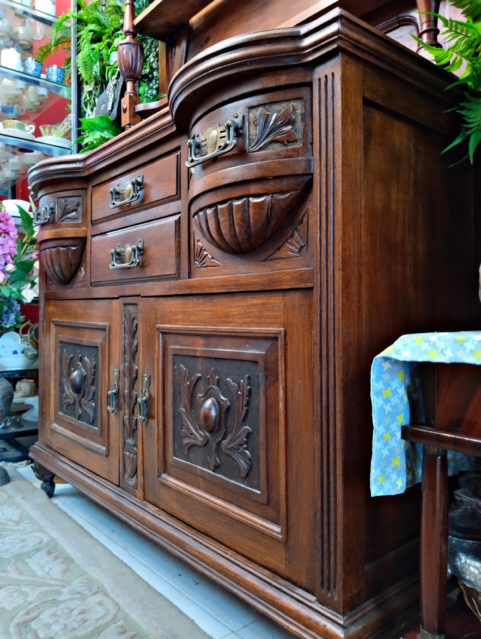 ตู้โชว์ไม้โอ๊ค