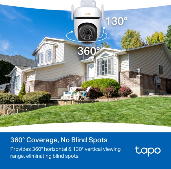 Tapo C530WS Outdoor Pan/Tilt Security Wi-Fi Camera