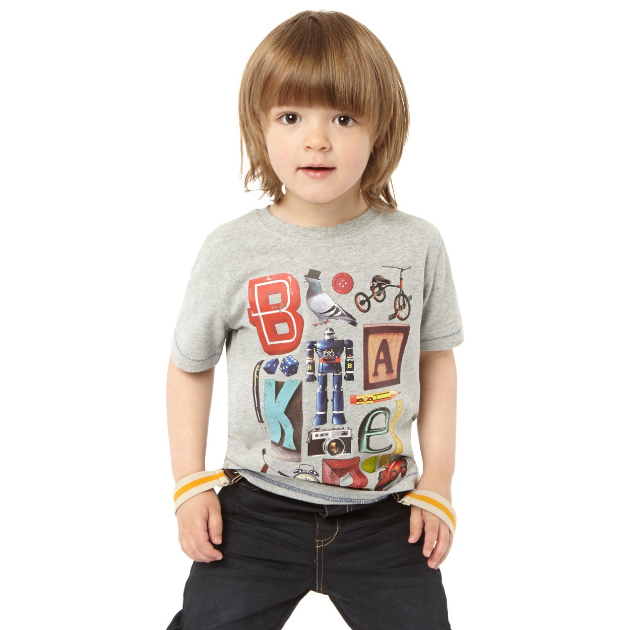 เสื้อยืดเด็กแขนสั้น Size 18-24m,2T,3T,4T