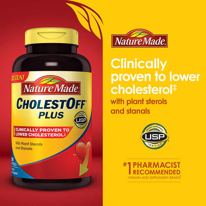 Nature Made CholesterolOff Plus 210 SG หมดอายุ 05/2026