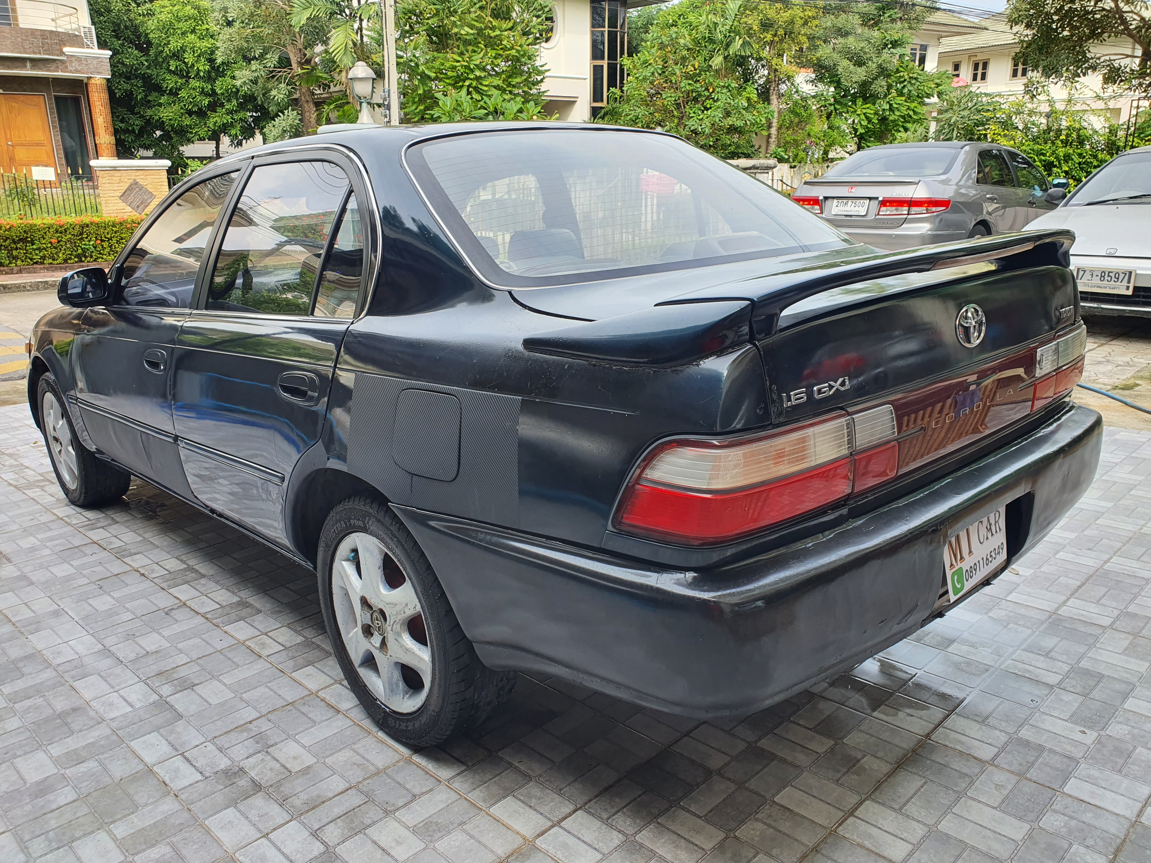 Toyota Corolla AE101 3 ห่วง ปี 1995 เครื่อง 4A-FE เกียร์ Auto 1.6 GXI
