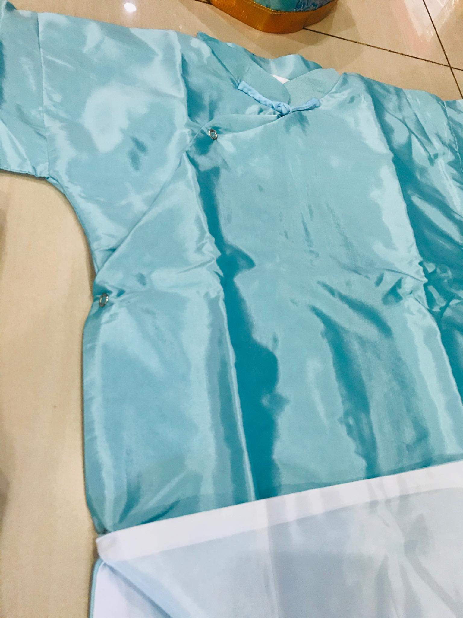 ชุดองค์ชายน้อย สีฟ้า รหัส PR 103 สินค้าพร้อมส่ง