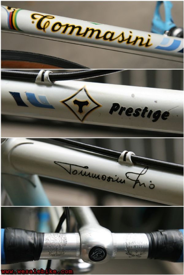 เสือหมอบโครโมลี่สับถัง Tommasini อะไหล่ Campagnolo ไซส์ M