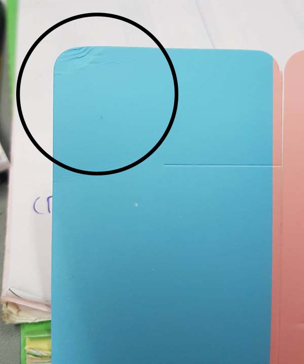 ราคาพิเศษ // กล่องสี่เหลี่ยมผืนผ้า เปิดบน ไซส์กลาง 11.4x17x5 สีชมพูฟ้า