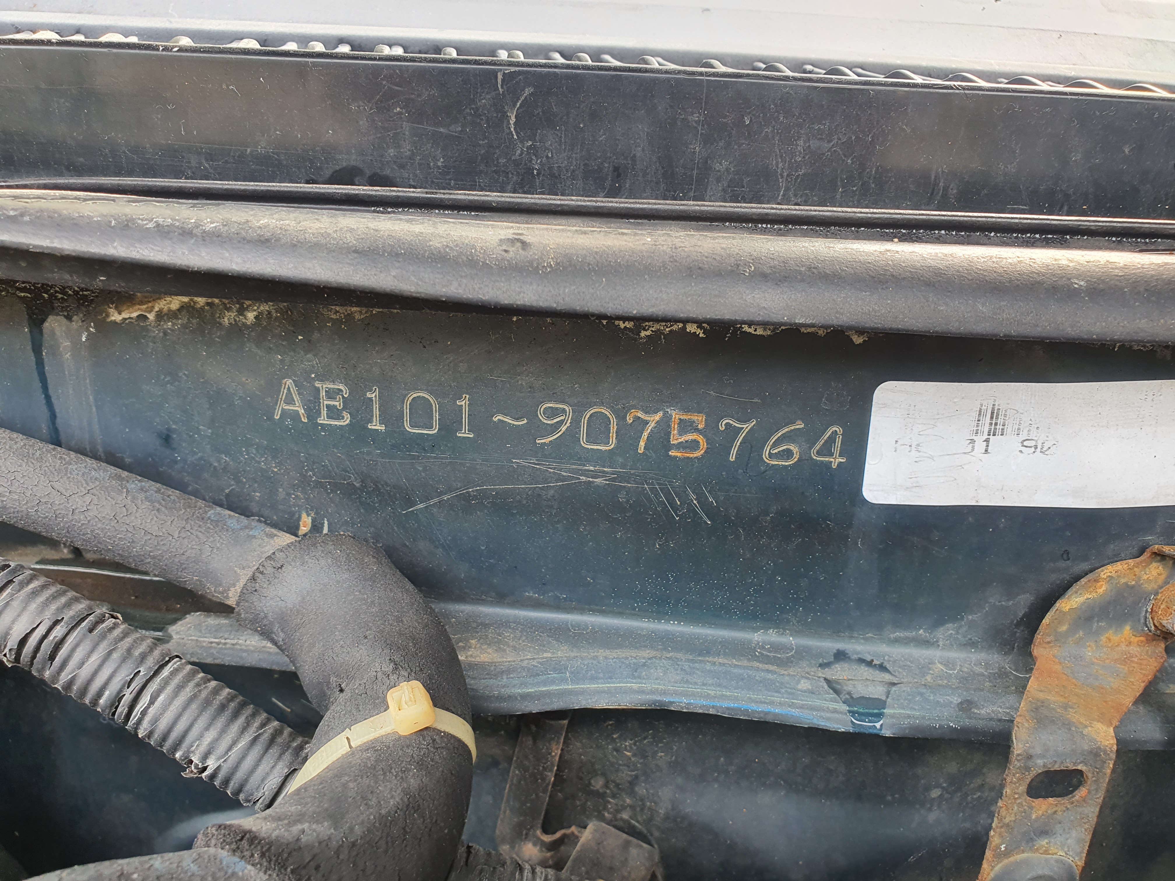 Toyota Corolla AE101 3 ห่วง ปี 1995 เครื่อง 4A-FE เกียร์ Auto 1.6 GXI