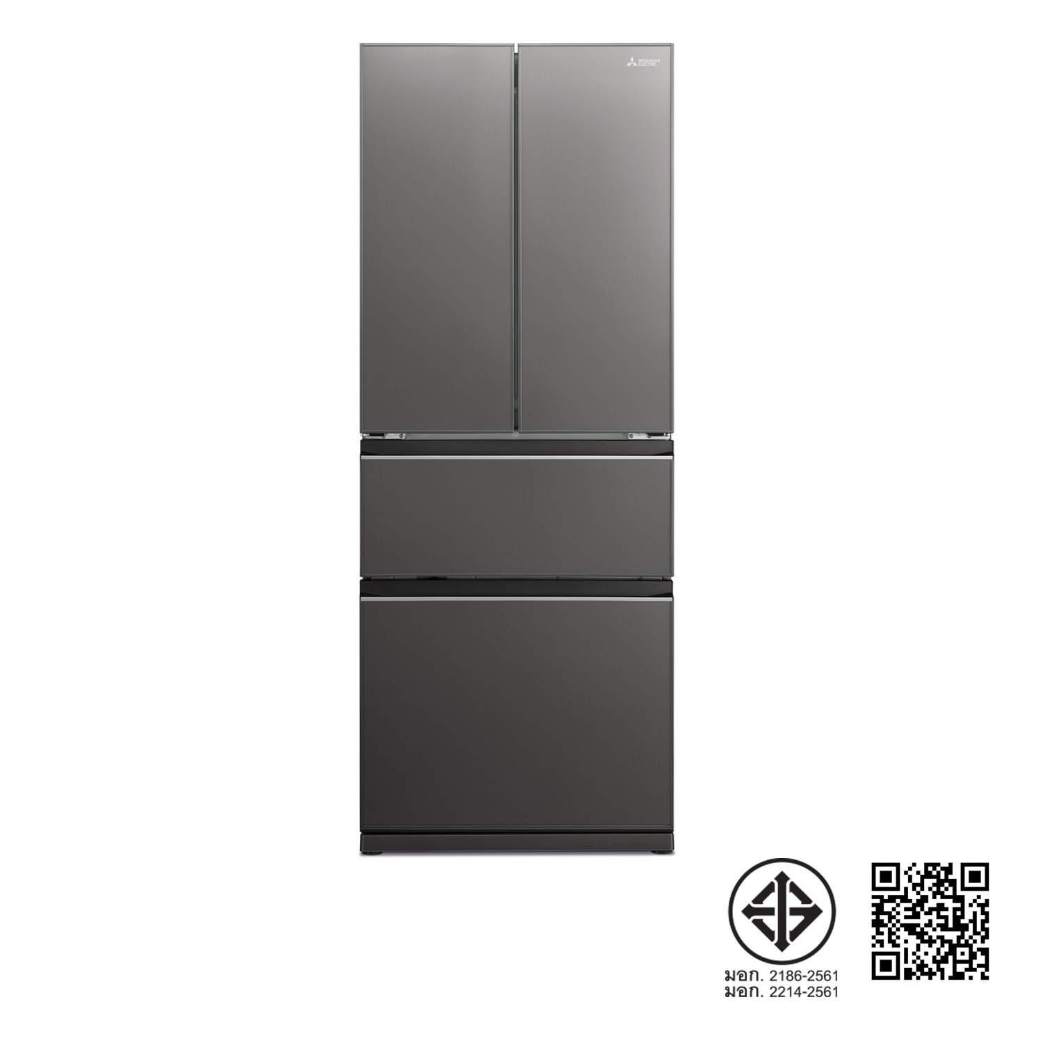 ตู้เย็น Mitsubishi 4 ประตู MINI LX รุ่น MR-LX50EY ความจุ 442 / 15.6 (ลิตร/คิว)