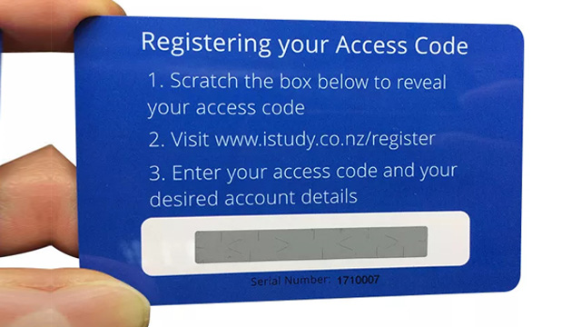 รับพิมพ์บัตรแข็งขูดรหัสลับ Card Offset