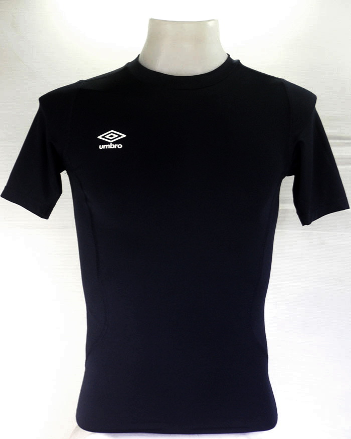 เสื้อรัดกล้ามเนื้อ UMBRO แขนสั้น สีกรมท่า ไซส์ L