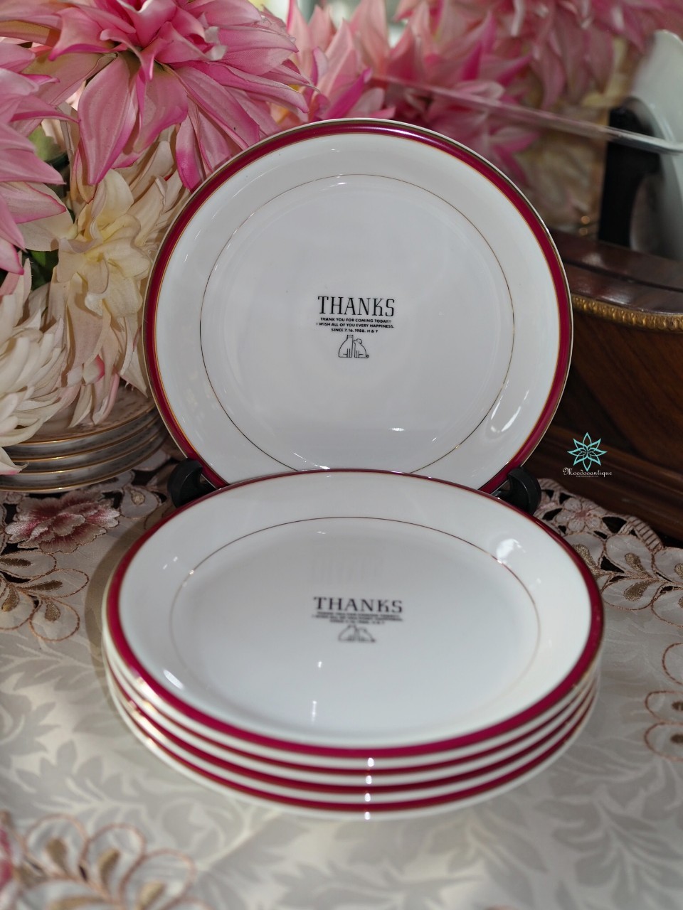 จานขนม แบรนด์ TABLE WARE Adam & Eve Tachikichi Japan