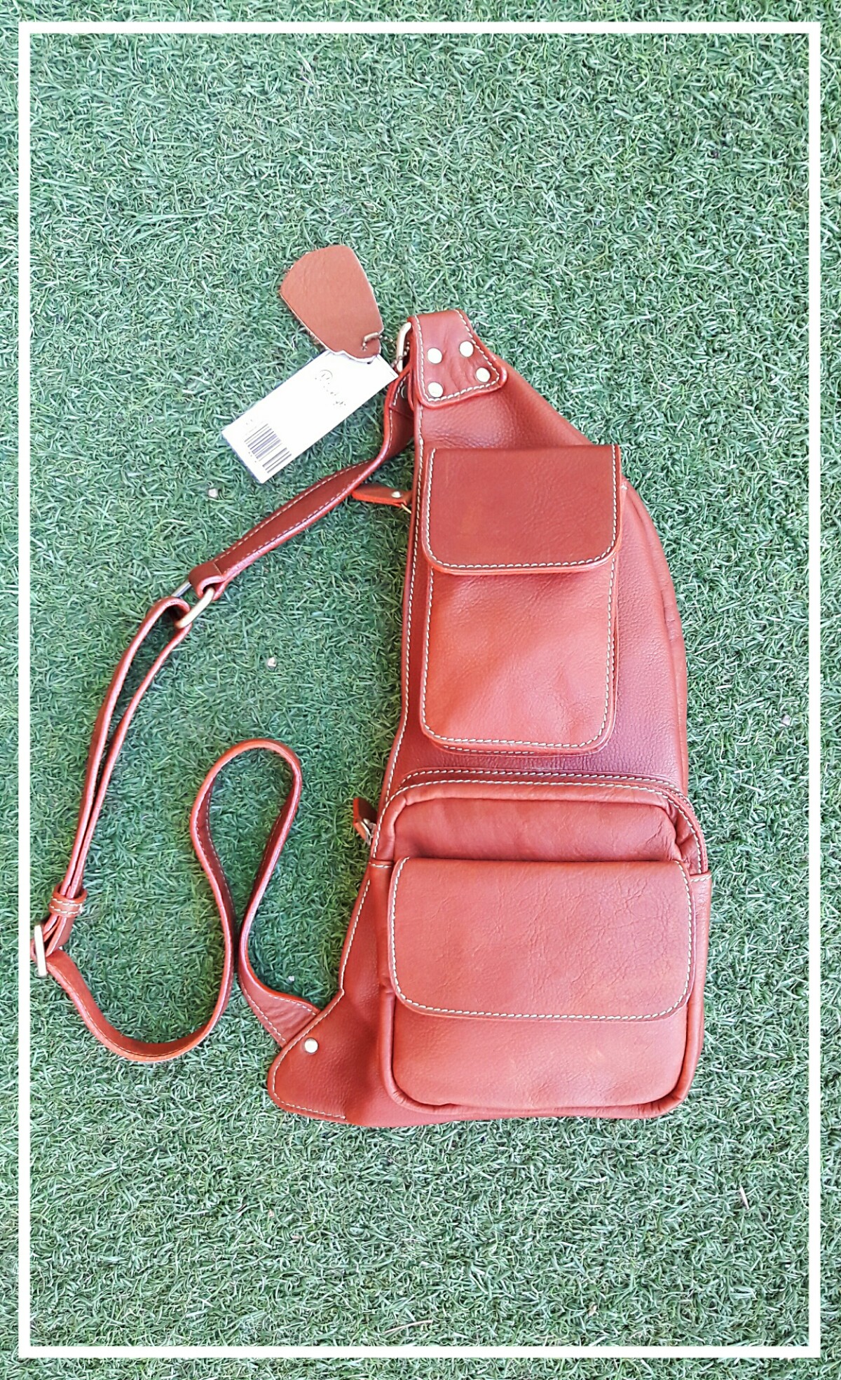 เป้คาดหน้าอก รุ่น Thor สีแทน (No.071)
