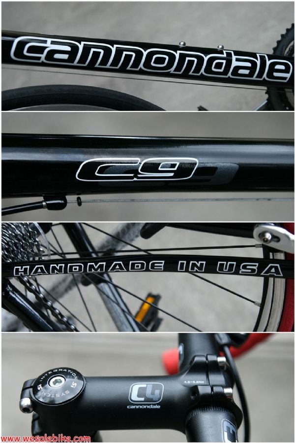 หมอบอลูมิเนียม Cannondale C9 HandMade USA ไซส์ S ( size52)