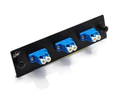 UF-2122SM/ INTERLINK/ FIBER OPTIC SNAP-IN ADAPTER PLATE