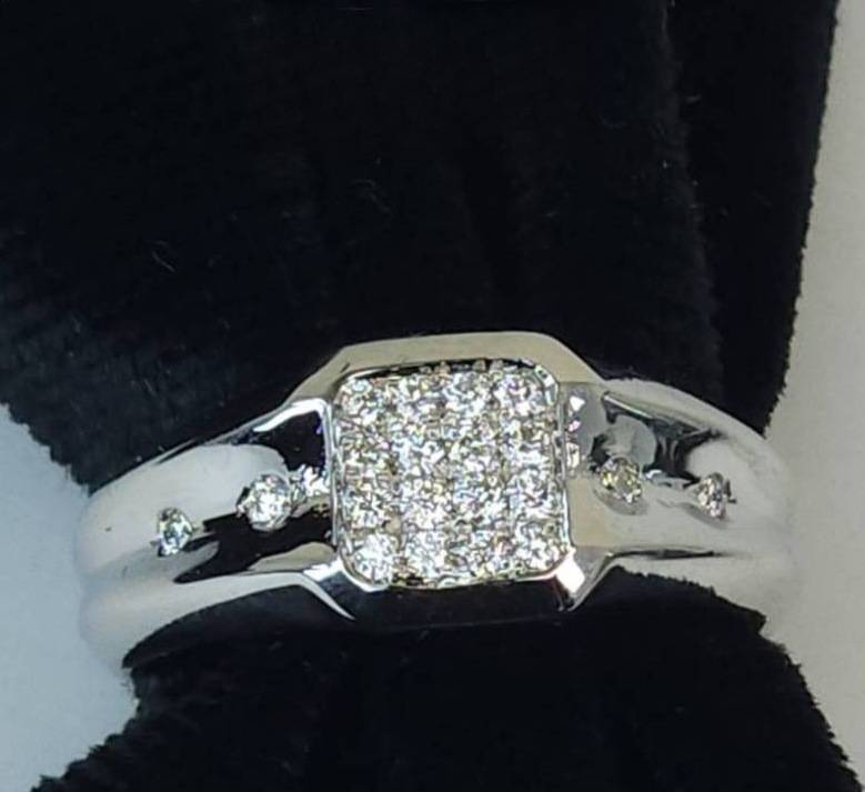 แหวนเพชรแท้ผู้ชาย 0.28 cts