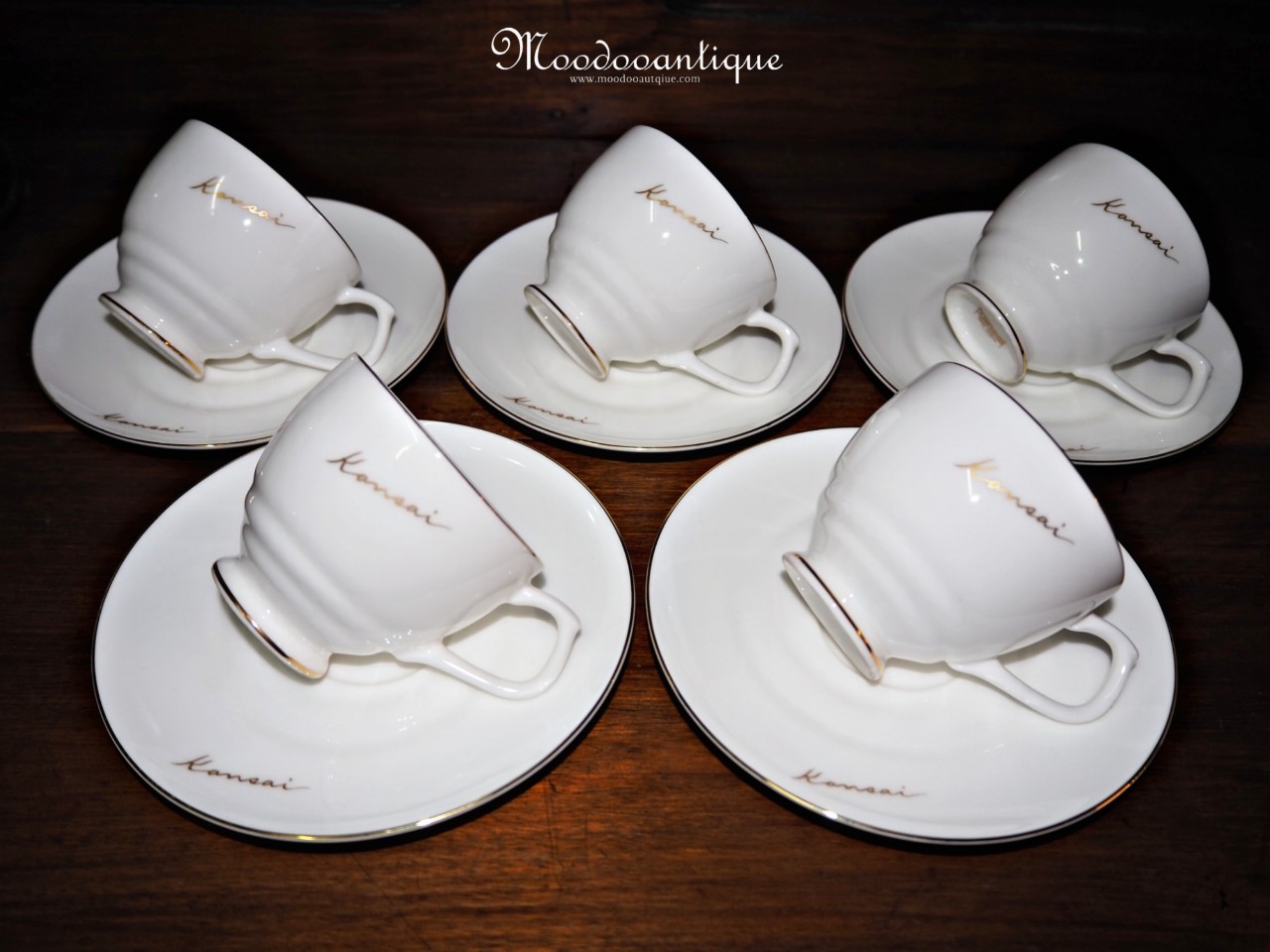 KANSAI FINE CHINA ขายยกเซ็ต 5 ชุด