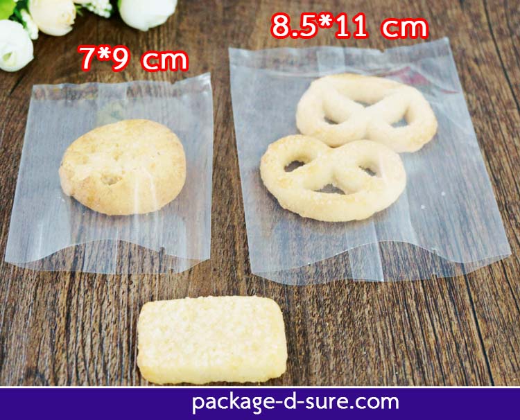 โปรโมชั่น//ถุงซีลกลาง ขอบหยัก 7x9 เนื้อใส แพ็ค 100 ใบ