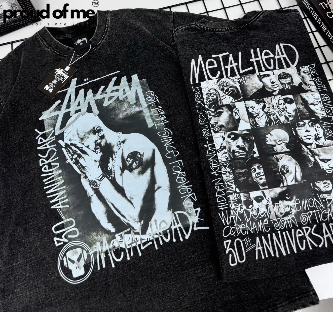 เสื้อยืดงานฟอกลาย STUZZY