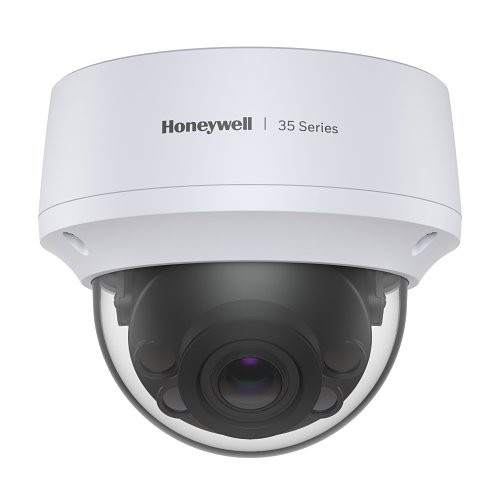 HC35W43R2: Honeywell 3 MP IP IR MFZ Rugged Mini Dome Camera, WDR 120dB, 2.7-13.5 mm, POE, DC12V, IK10