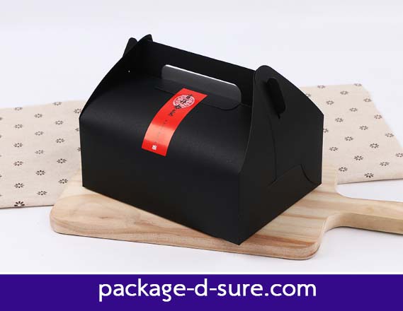กล่องหูหิ้ว ไซส์ใหญ่พิเศษ 15x20x9 กระดาษดำ แพค 50 ใบ