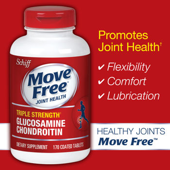 Schiff Move Free Advanced ฉลากแดง 200 เม็ด บำรุงไขข้อ เพิ่มน้ำในข้อต่อ หมดอายุ 02/2028