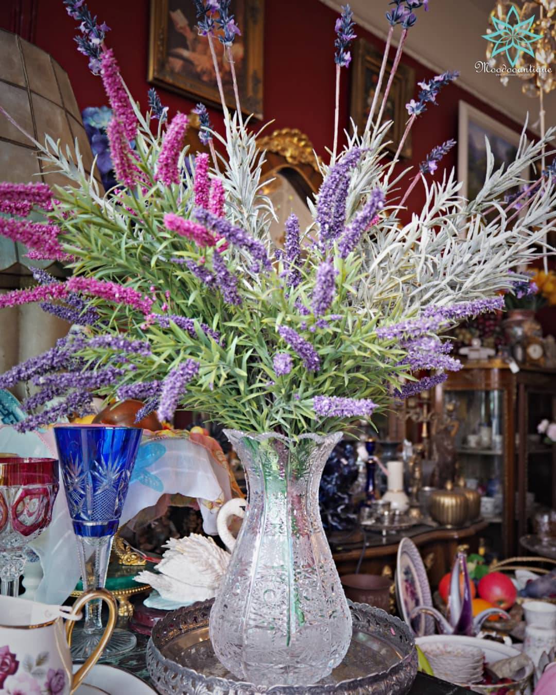 Bohemain Crystal vase