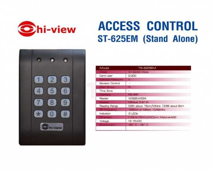 เครื่องอ่านบัตร ST-625EM ใช้บัตรทาบ รองรับบัตร 1000 ไม่สามารถบันทึกข้อมูล รับประกันสนิคา้ 1 ปี