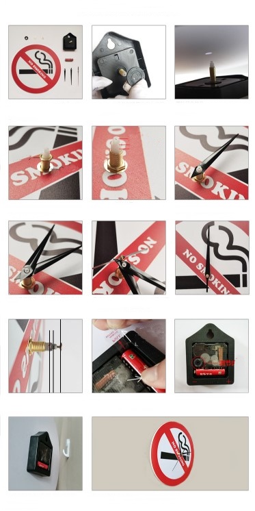 ชุดกรอบรูปติดผนัง Route66 กรอบรูป 9 ชิ้น+งานป้ายตกแต่ง+นาฬิกา พร้อมภาพตามแบบและวัสดุติดตั้ง