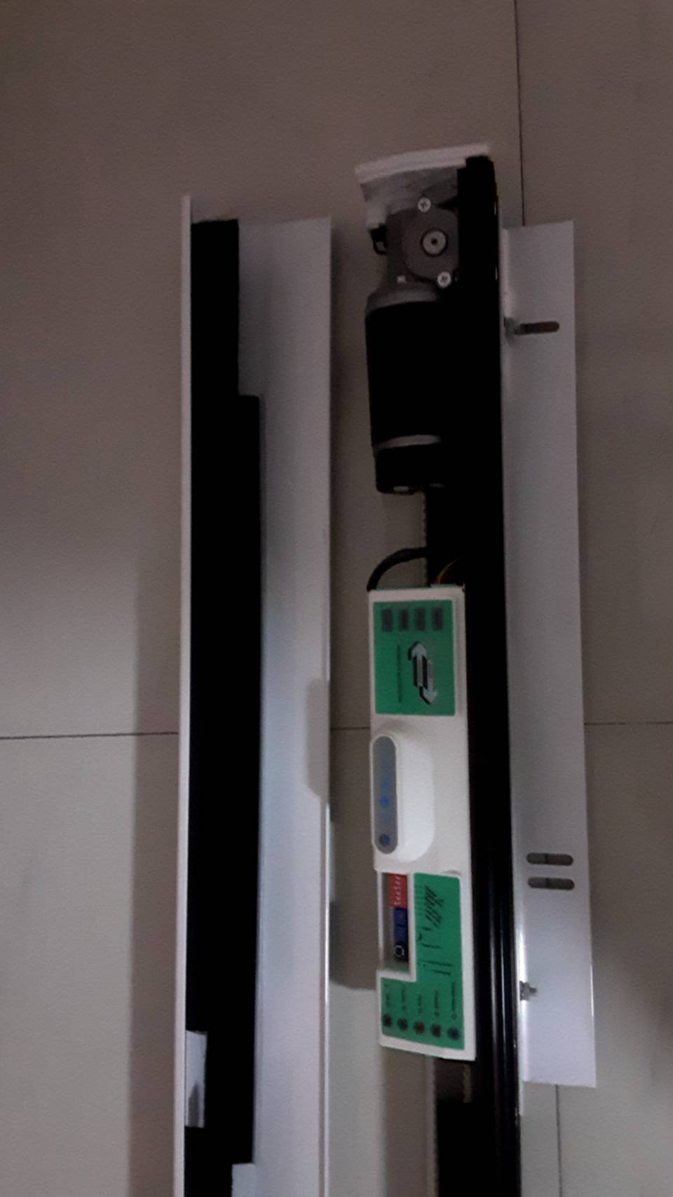 ประตูอัตโนมัติราคาพร้อมติดตั้ง Auto Door ประตูออโต้ ชุดรางเลื่อน บานเลื่อนอัตโนมัติ Single door - CASA2