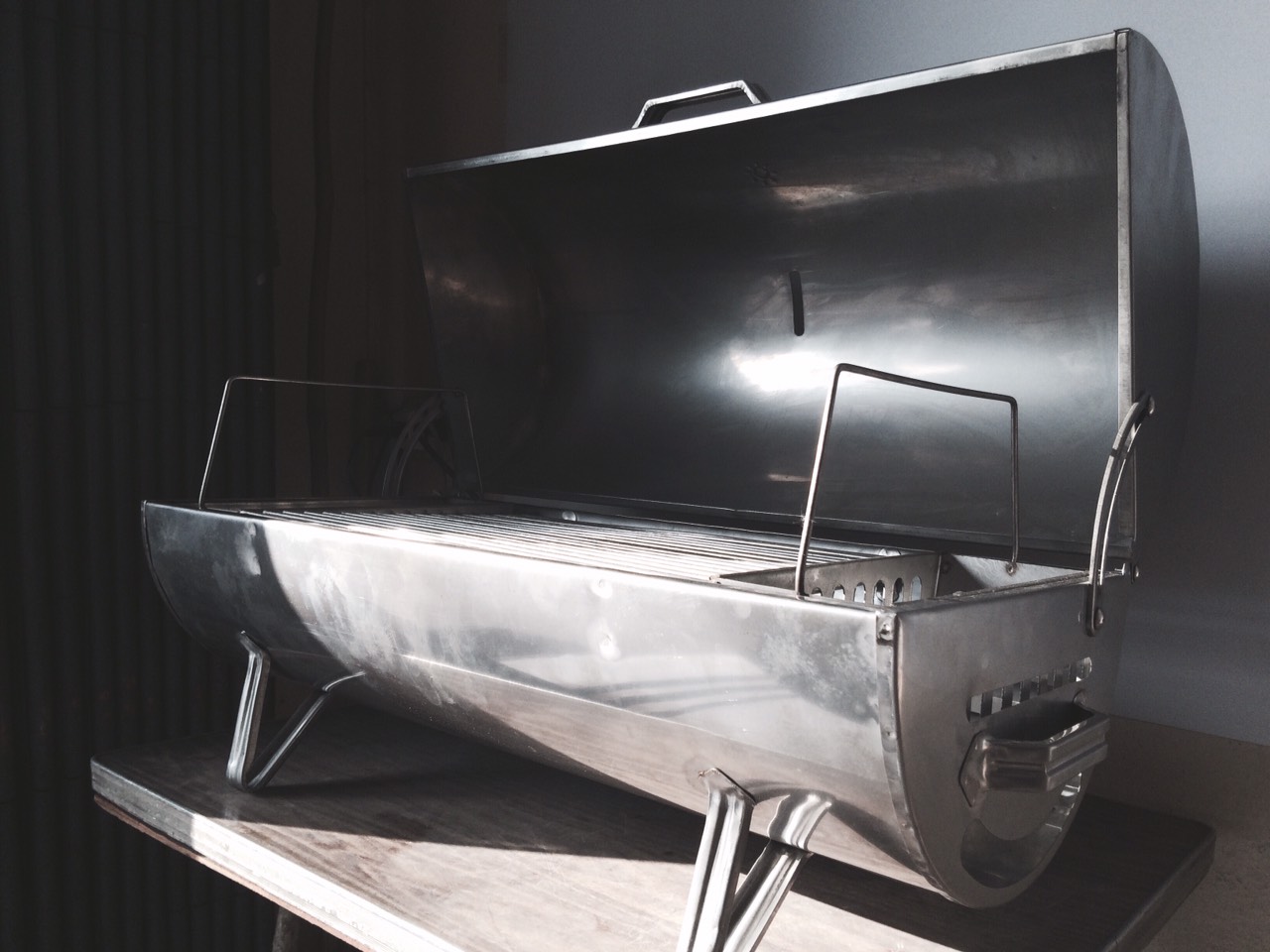 เตาอบสแตนเลสไร้ควัน ชายเล็ก ขนาด 55 ซม.