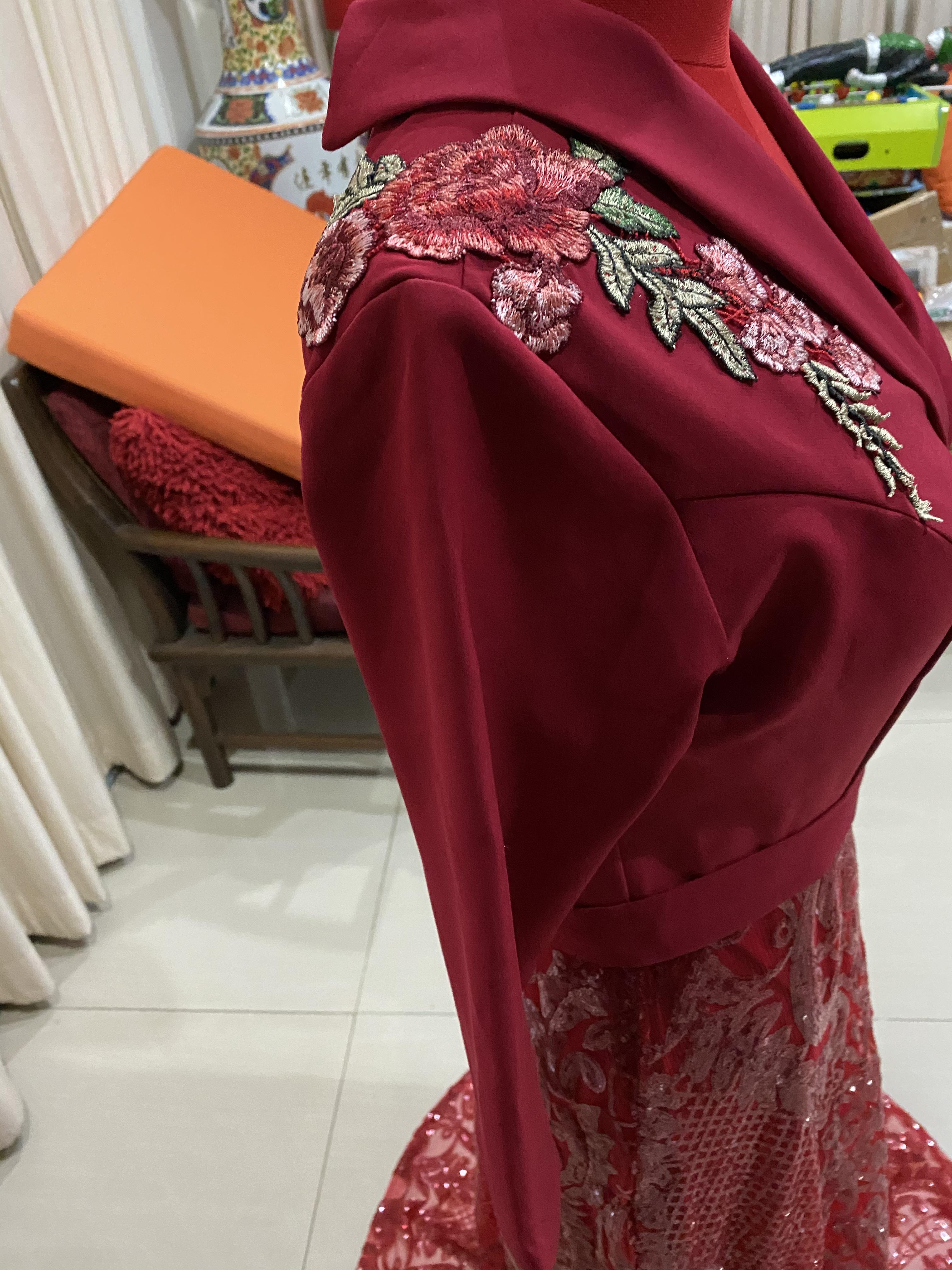 เดรสยาว ผ้าเส้นใยสังเคราะห์ +ซาติน+spandex เนื้อดี ใส่สบาย ผ้านุ่ม รหัส US 48