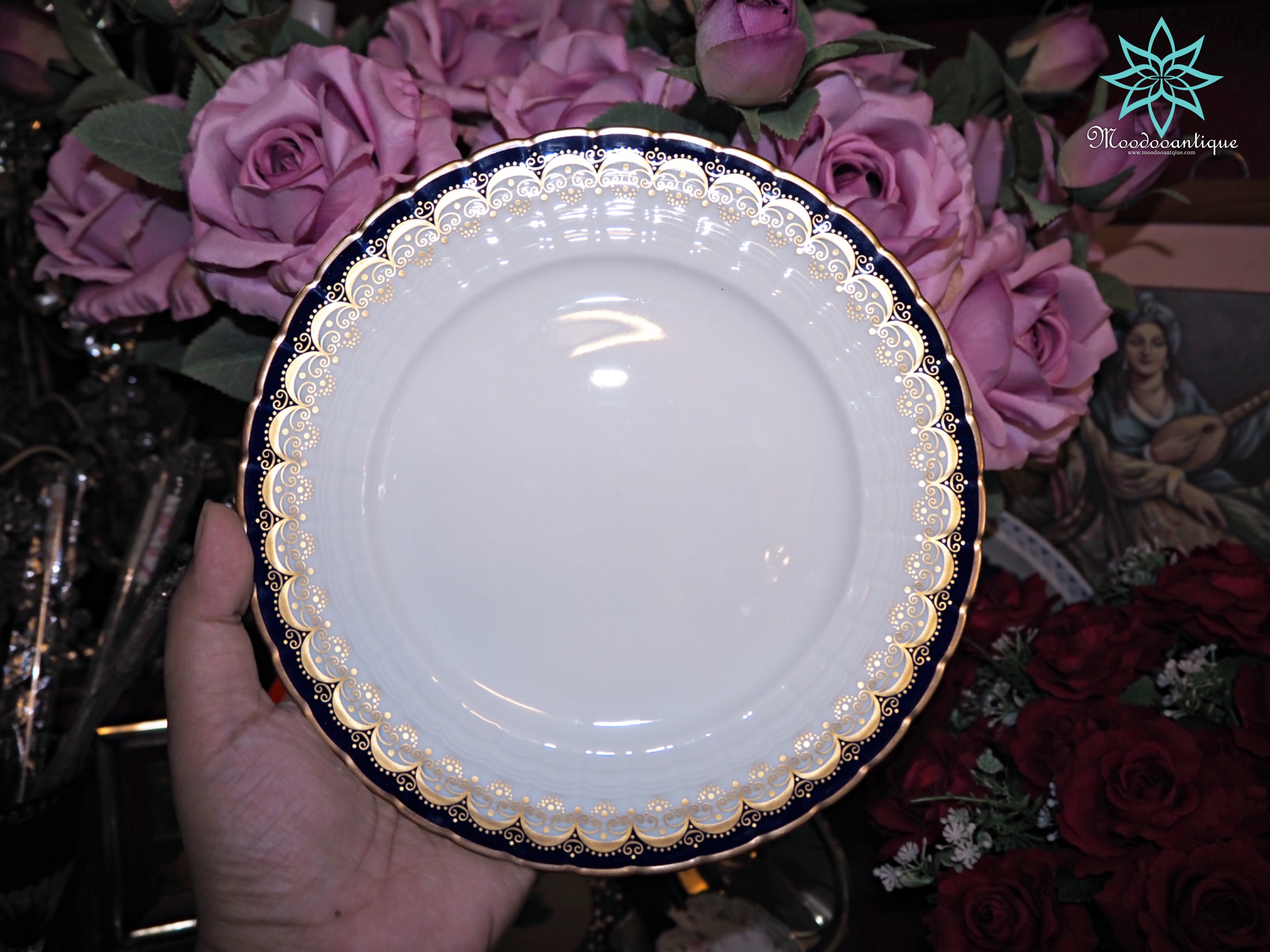 Hutschenreuther Echt kobalt Germany