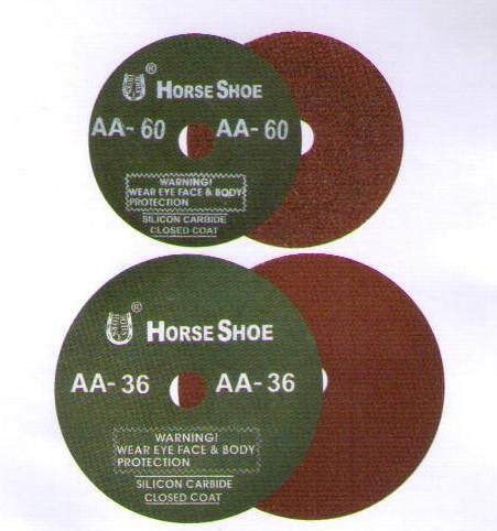 กระดาษทรายกลม (เกือกม้า) House Shoe 4" (4"x5/8")