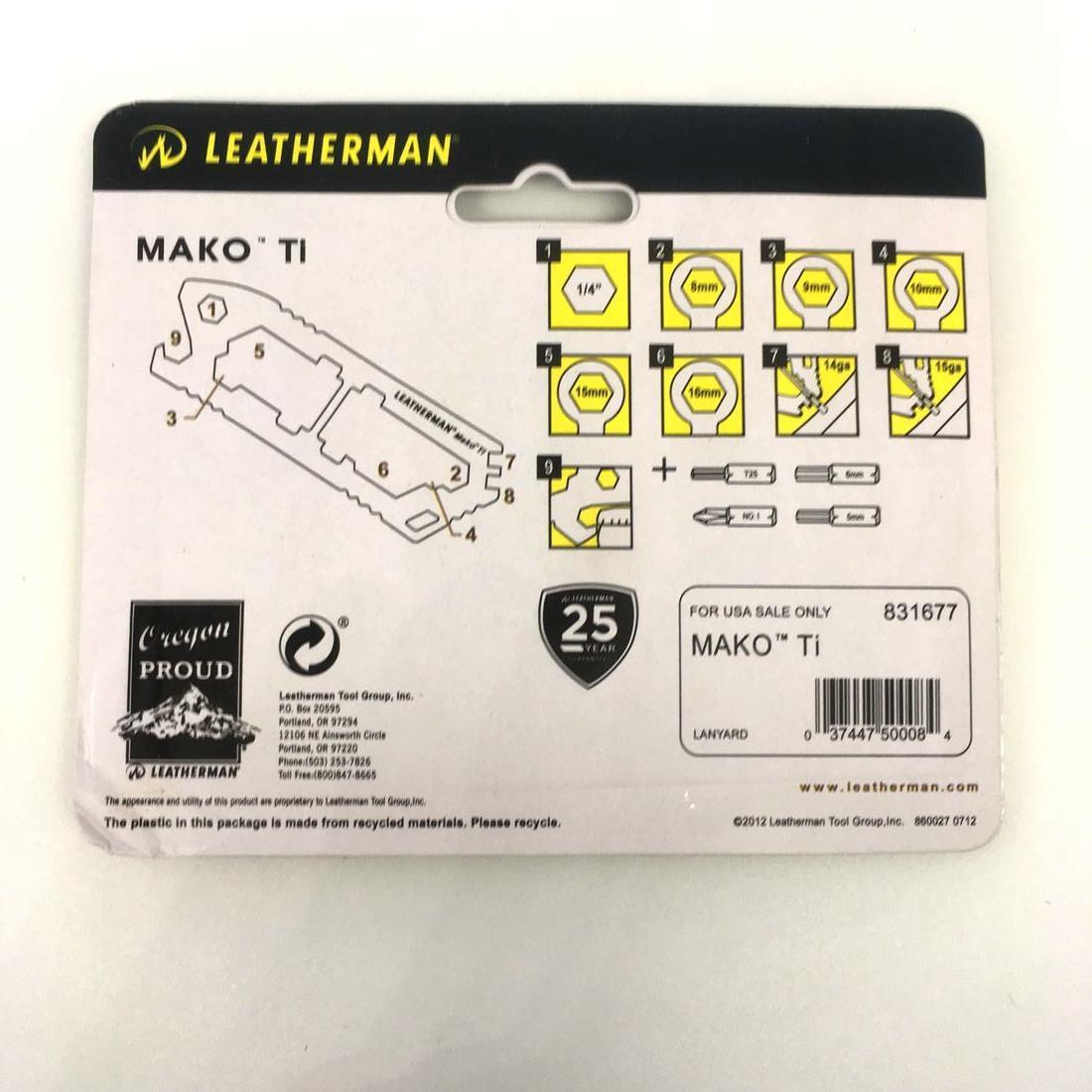 Leatherman MAKO Ti 9+