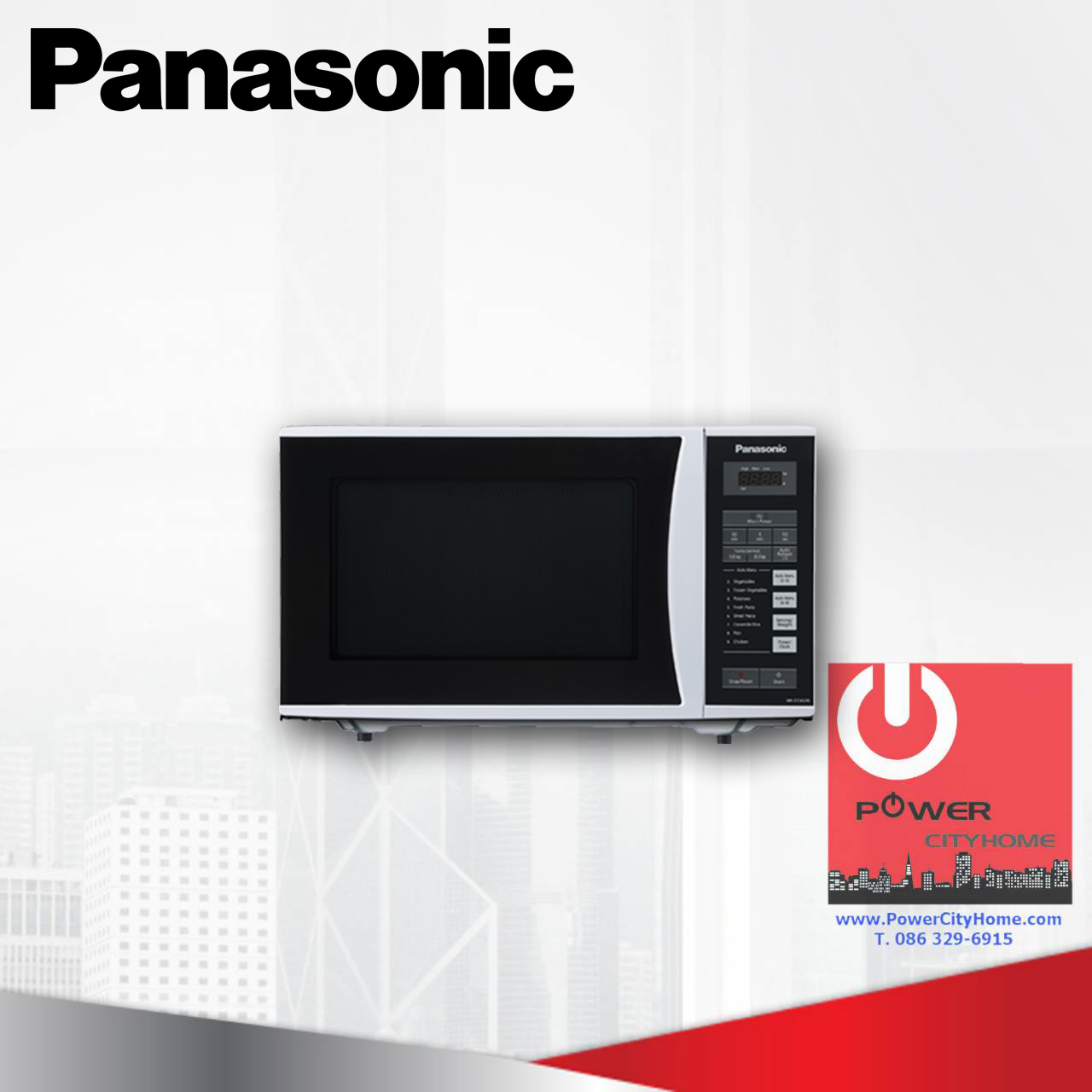 ไมโครเวฟ Panasonic 25 ลิตร รุ่น NN-ST342MMPQ