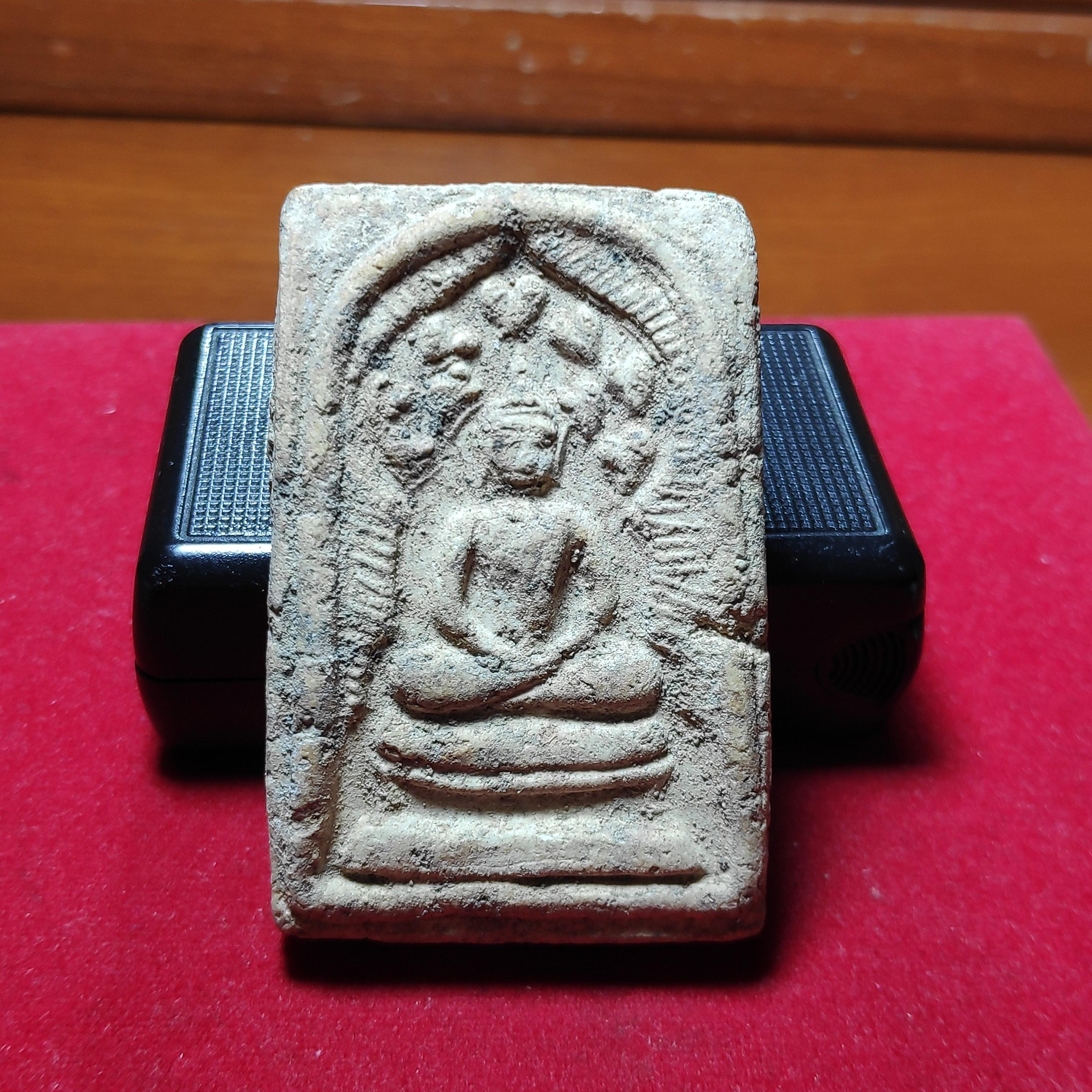 พระสมเด็จปรกโพธิ์หลวงปู่จันทร์วัดโฉลกหลำพิมพ์จัมโบ้สูง6เซ็นต์