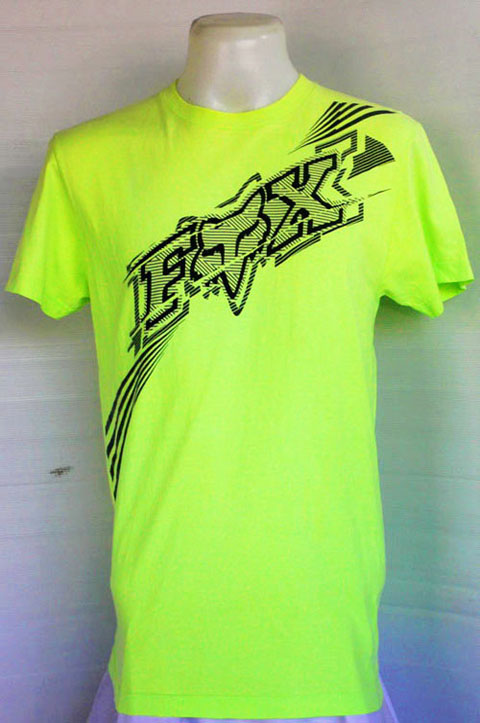 เสื้อยืด FOX Yellow Beach ไซส์ M รอบอก 40 นิ้ว