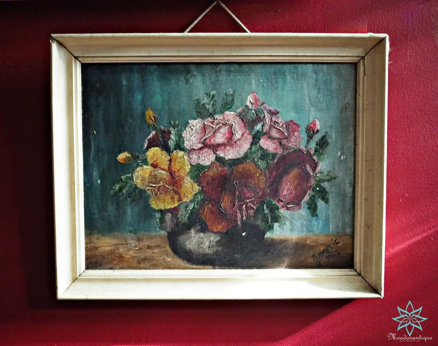Roses painting