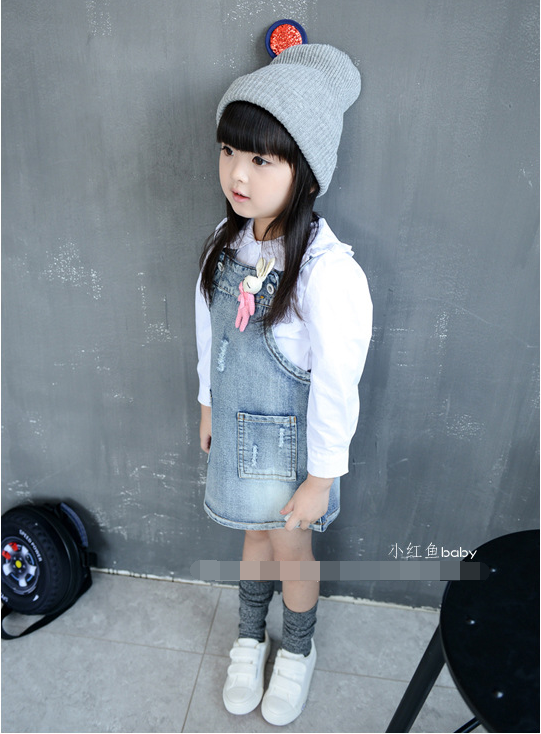 เอี๊ยมกระโปรงเด็ก (ไม่รวมเสื้อตัวใน) Size 100,110,130,140