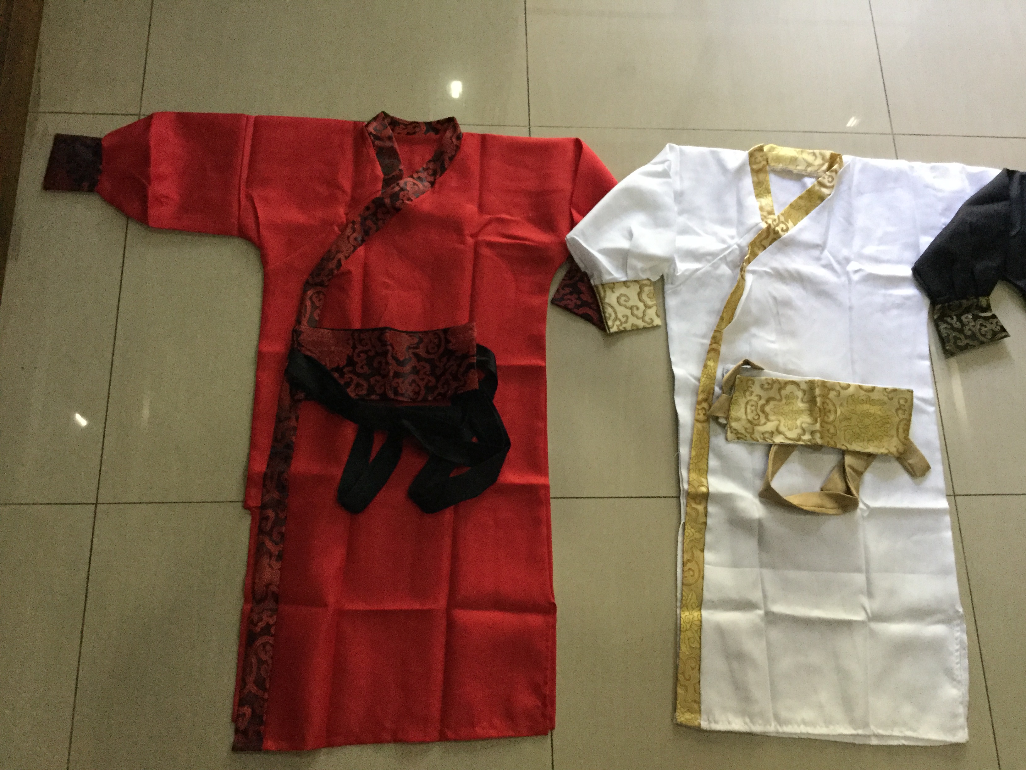 ชุดจีนฮั่น สีแดง รหัส FM 25 สินค้าพร้อมส่ง